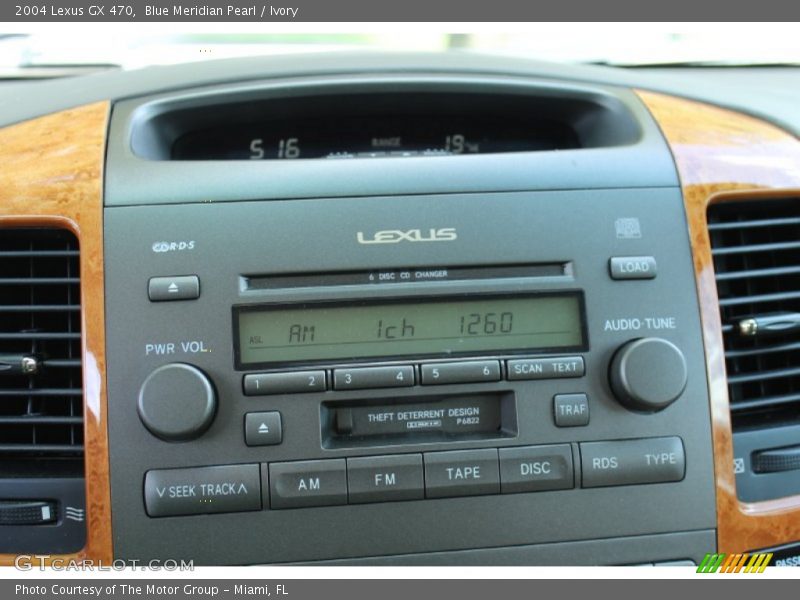 Blue Meridian Pearl / Ivory 2004 Lexus GX 470