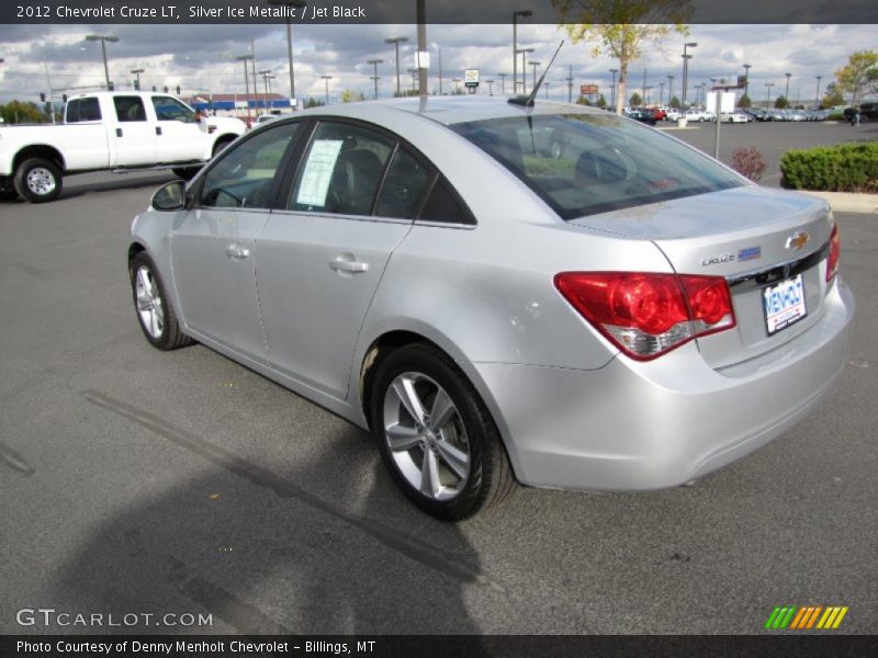Silver Ice Metallic / Jet Black 2012 Chevrolet Cruze LT