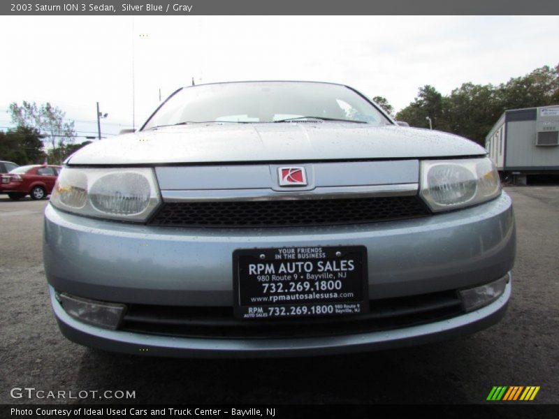 Silver Blue / Gray 2003 Saturn ION 3 Sedan
