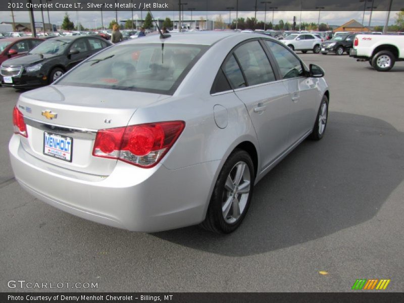 Silver Ice Metallic / Jet Black 2012 Chevrolet Cruze LT