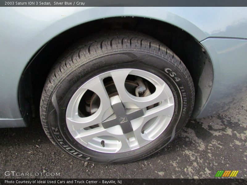 Silver Blue / Gray 2003 Saturn ION 3 Sedan