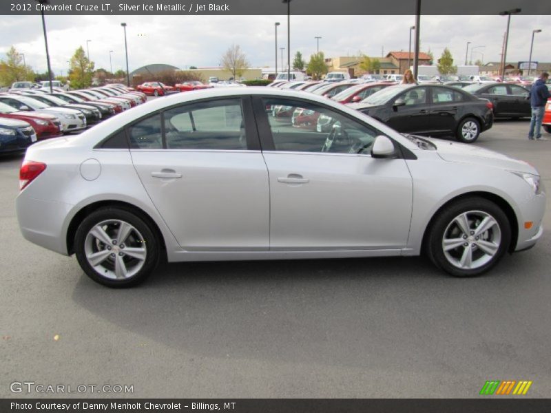Silver Ice Metallic / Jet Black 2012 Chevrolet Cruze LT