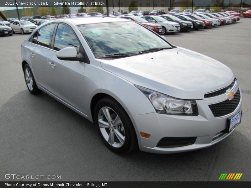 Silver Ice Metallic / Jet Black 2012 Chevrolet Cruze LT