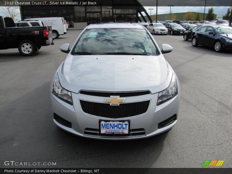 Silver Ice Metallic / Jet Black 2012 Chevrolet Cruze LT