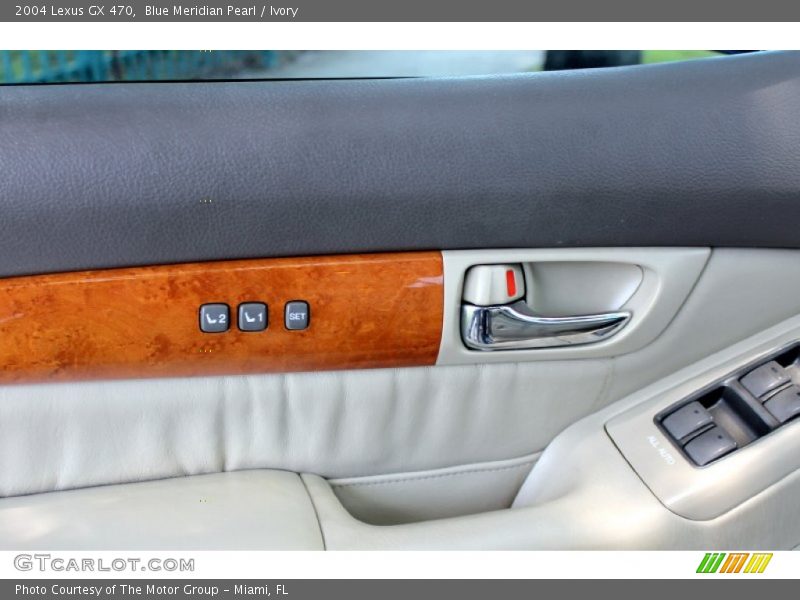 Blue Meridian Pearl / Ivory 2004 Lexus GX 470