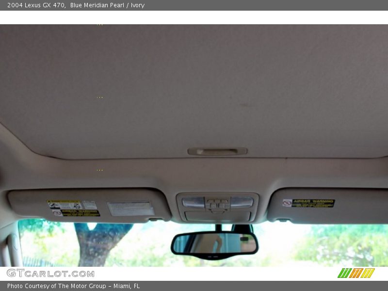 Blue Meridian Pearl / Ivory 2004 Lexus GX 470
