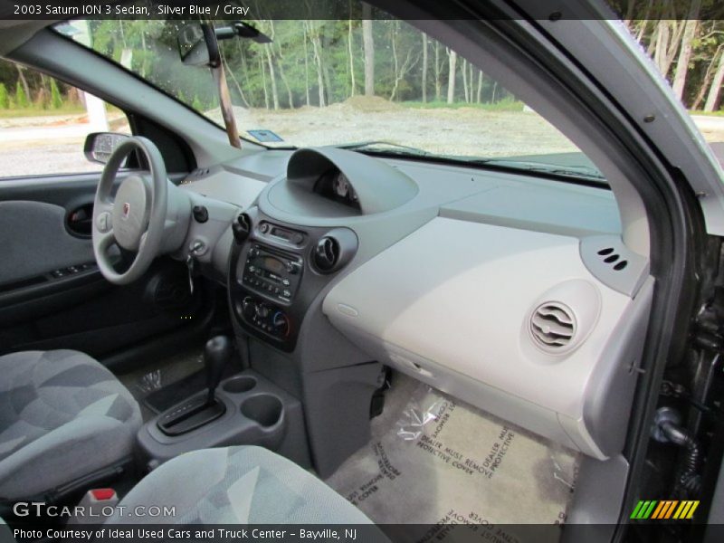 Silver Blue / Gray 2003 Saturn ION 3 Sedan