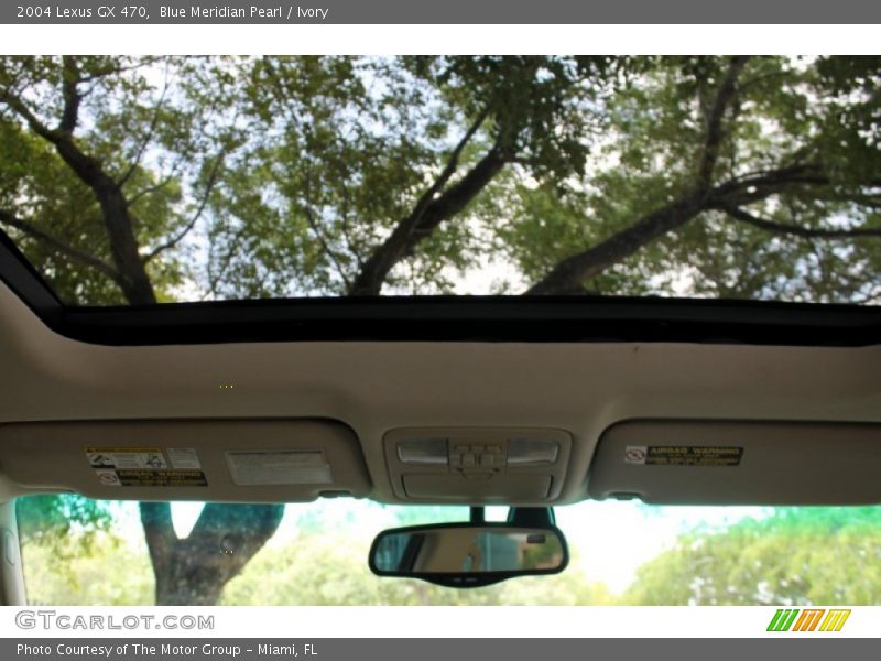 Blue Meridian Pearl / Ivory 2004 Lexus GX 470