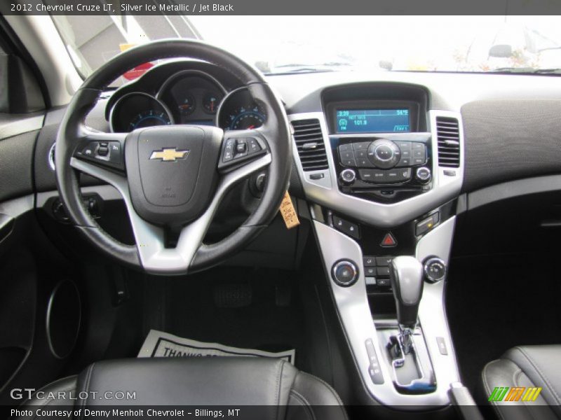 Silver Ice Metallic / Jet Black 2012 Chevrolet Cruze LT