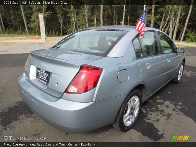 Silver Blue / Gray 2003 Saturn ION 3 Sedan