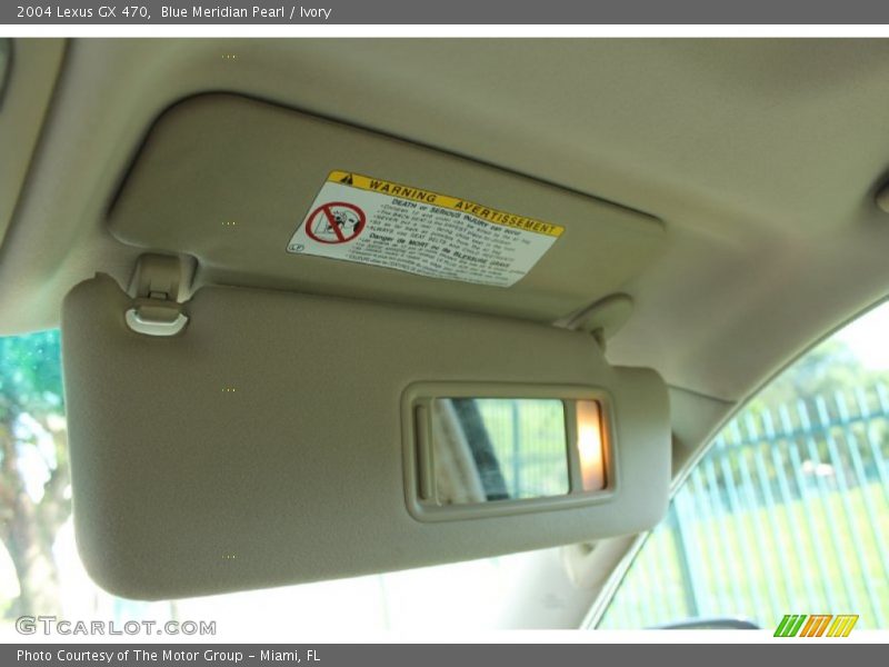 Blue Meridian Pearl / Ivory 2004 Lexus GX 470