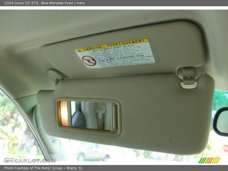 Blue Meridian Pearl / Ivory 2004 Lexus GX 470