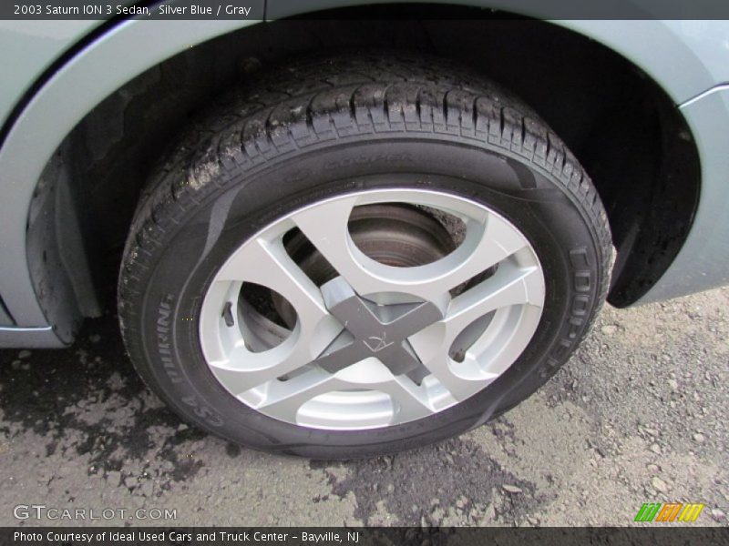 Silver Blue / Gray 2003 Saturn ION 3 Sedan