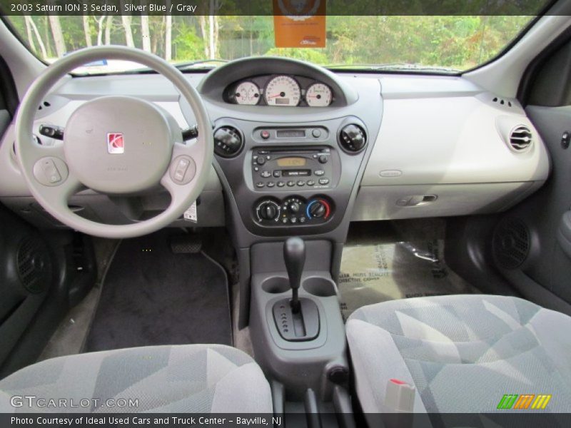 Silver Blue / Gray 2003 Saturn ION 3 Sedan