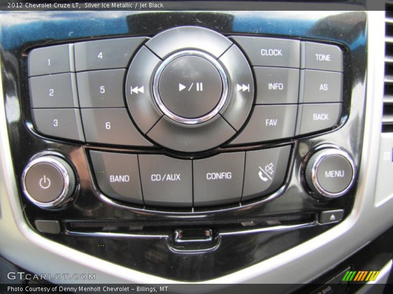 Silver Ice Metallic / Jet Black 2012 Chevrolet Cruze LT