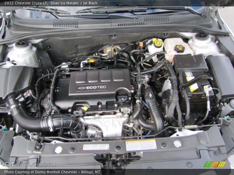 Silver Ice Metallic / Jet Black 2012 Chevrolet Cruze LT