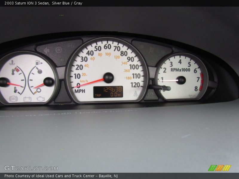 Silver Blue / Gray 2003 Saturn ION 3 Sedan