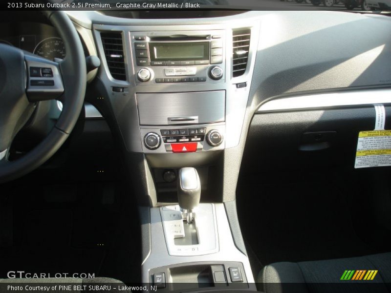Graphite Gray Metallic / Black 2013 Subaru Outback 2.5i Premium
