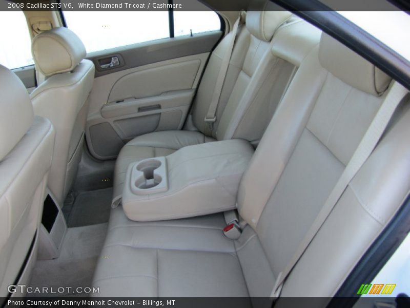 White Diamond Tricoat / Cashmere 2008 Cadillac STS V6