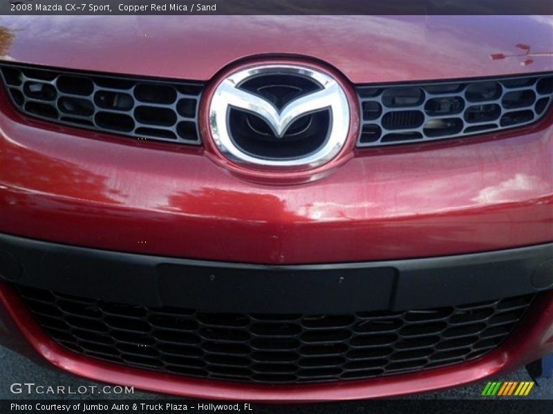 Copper Red Mica / Sand 2008 Mazda CX-7 Sport