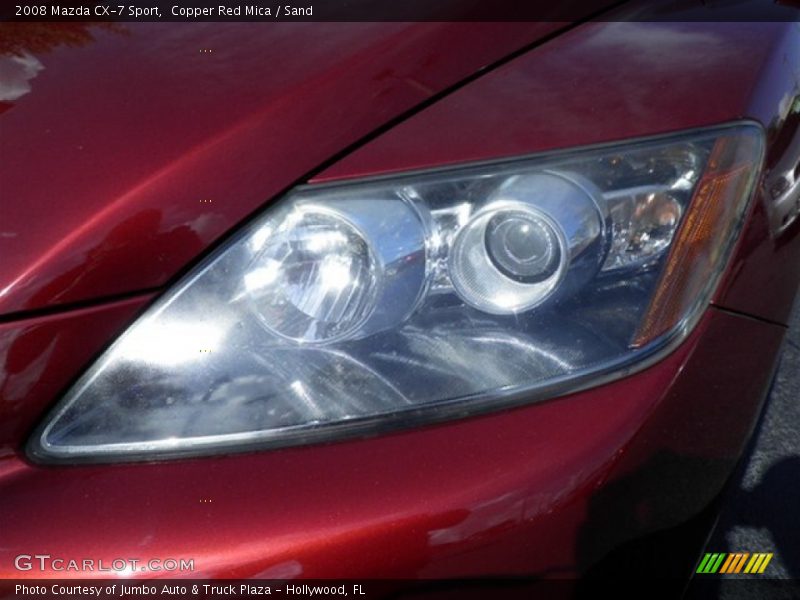 Copper Red Mica / Sand 2008 Mazda CX-7 Sport