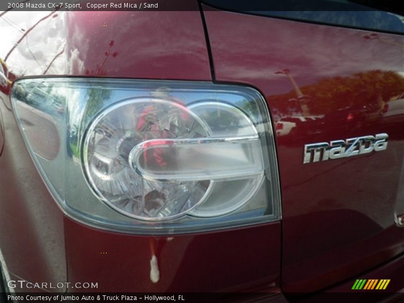 Copper Red Mica / Sand 2008 Mazda CX-7 Sport