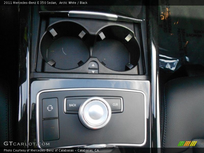 Arctic White / Black 2011 Mercedes-Benz E 350 Sedan