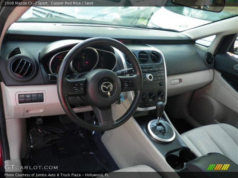 Copper Red Mica / Sand 2008 Mazda CX-7 Sport
