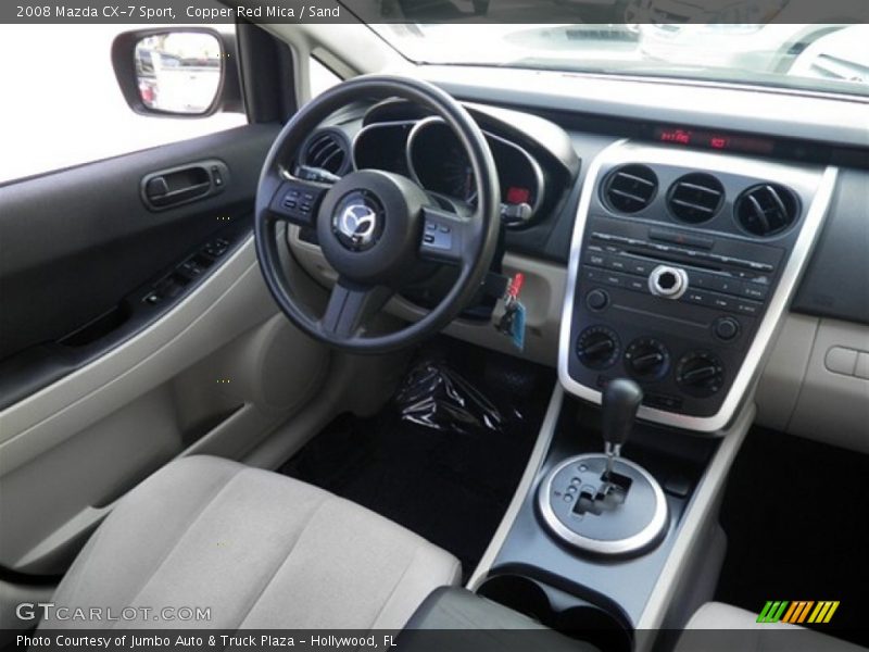 Copper Red Mica / Sand 2008 Mazda CX-7 Sport