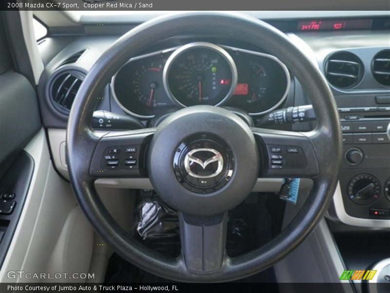 Copper Red Mica / Sand 2008 Mazda CX-7 Sport