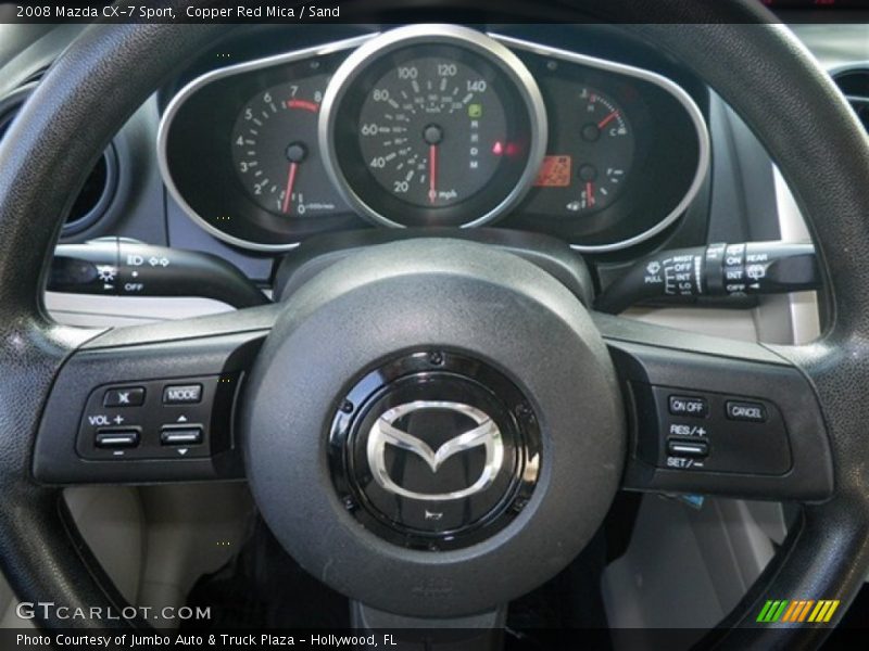 Copper Red Mica / Sand 2008 Mazda CX-7 Sport