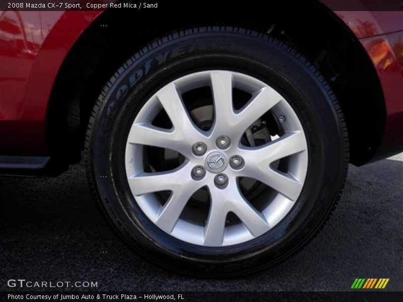 Copper Red Mica / Sand 2008 Mazda CX-7 Sport