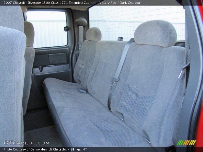 Victory Red / Dark Charcoal 2007 Chevrolet Silverado 1500 Classic Z71 Extended Cab 4x4