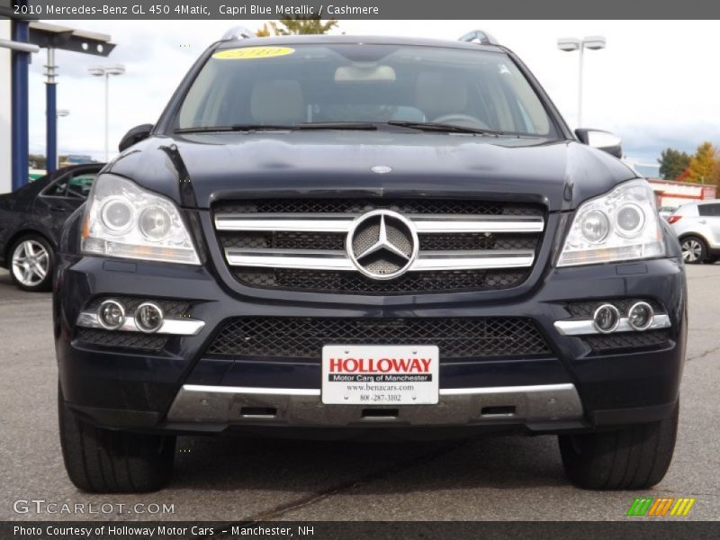 Capri Blue Metallic / Cashmere 2010 Mercedes-Benz GL 450 4Matic