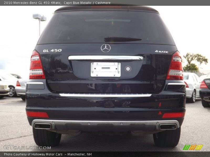 Capri Blue Metallic / Cashmere 2010 Mercedes-Benz GL 450 4Matic