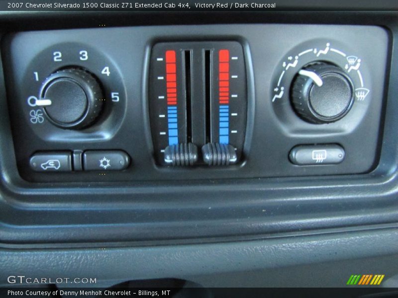 Victory Red / Dark Charcoal 2007 Chevrolet Silverado 1500 Classic Z71 Extended Cab 4x4