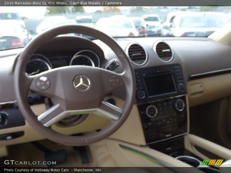 Capri Blue Metallic / Cashmere 2010 Mercedes-Benz GL 450 4Matic