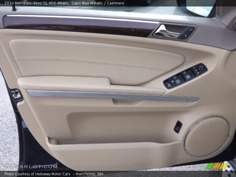 Capri Blue Metallic / Cashmere 2010 Mercedes-Benz GL 450 4Matic