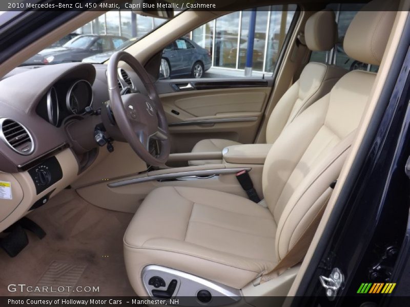 Capri Blue Metallic / Cashmere 2010 Mercedes-Benz GL 450 4Matic