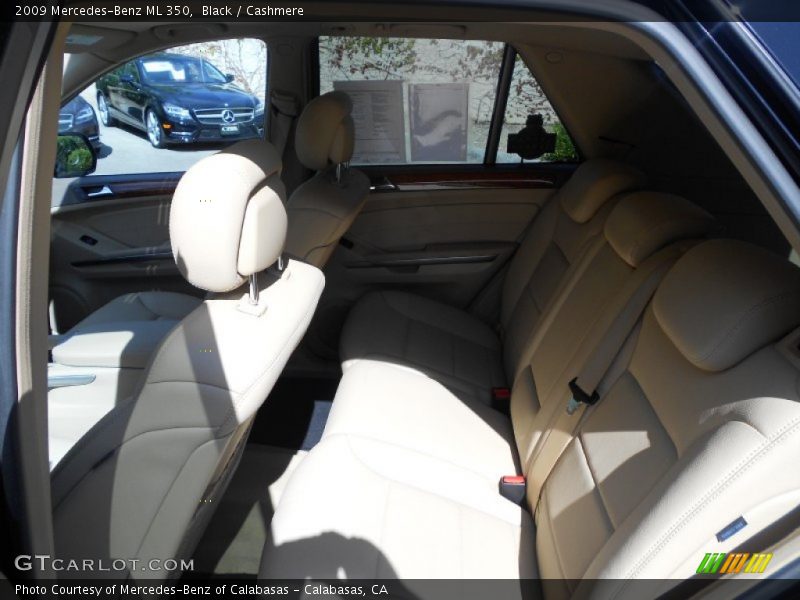 Black / Cashmere 2009 Mercedes-Benz ML 350