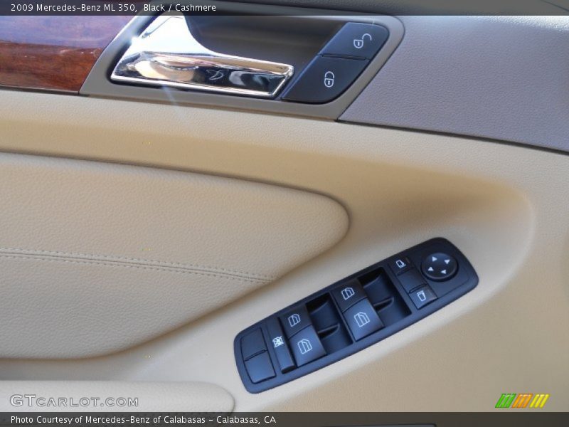 Black / Cashmere 2009 Mercedes-Benz ML 350
