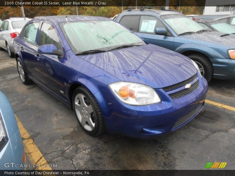 Laser Blue Metallic / Gray 2006 Chevrolet Cobalt SS Sedan