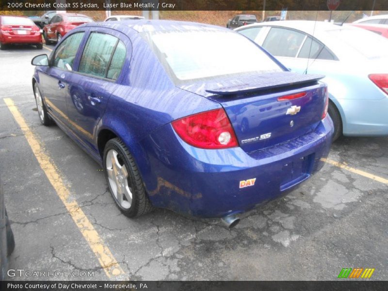 Laser Blue Metallic / Gray 2006 Chevrolet Cobalt SS Sedan
