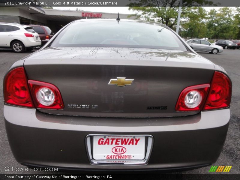 Gold Mist Metallic / Cocoa/Cashmere 2011 Chevrolet Malibu LT