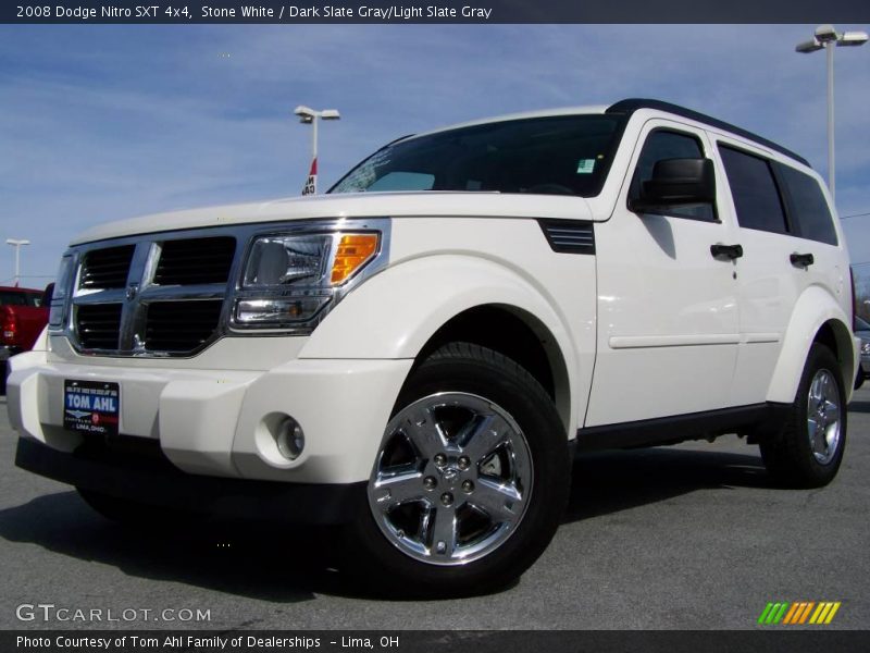 Stone White / Dark Slate Gray/Light Slate Gray 2008 Dodge Nitro SXT 4x4