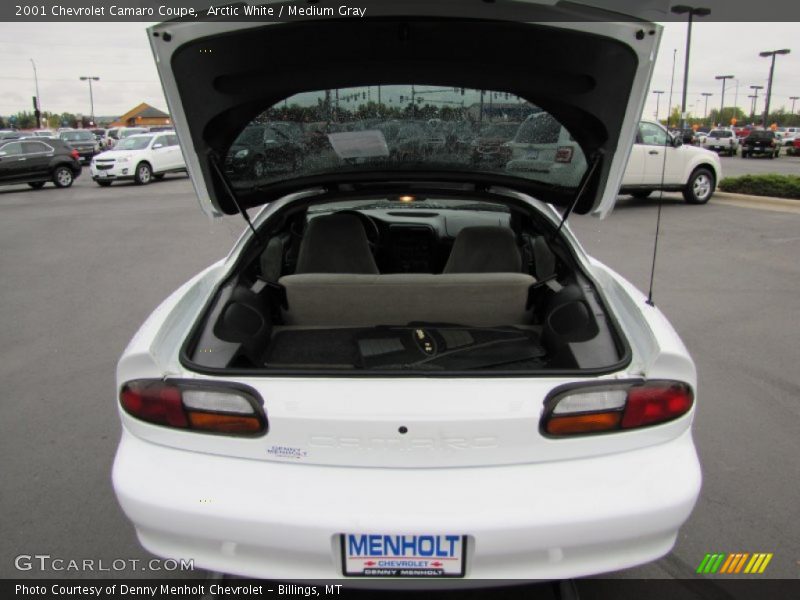 Arctic White / Medium Gray 2001 Chevrolet Camaro Coupe