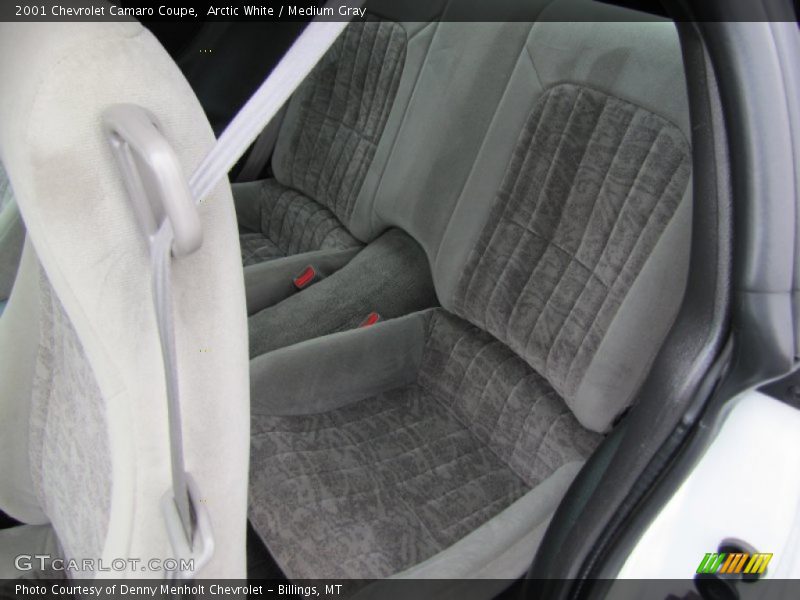 Arctic White / Medium Gray 2001 Chevrolet Camaro Coupe