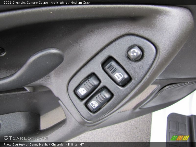 Arctic White / Medium Gray 2001 Chevrolet Camaro Coupe