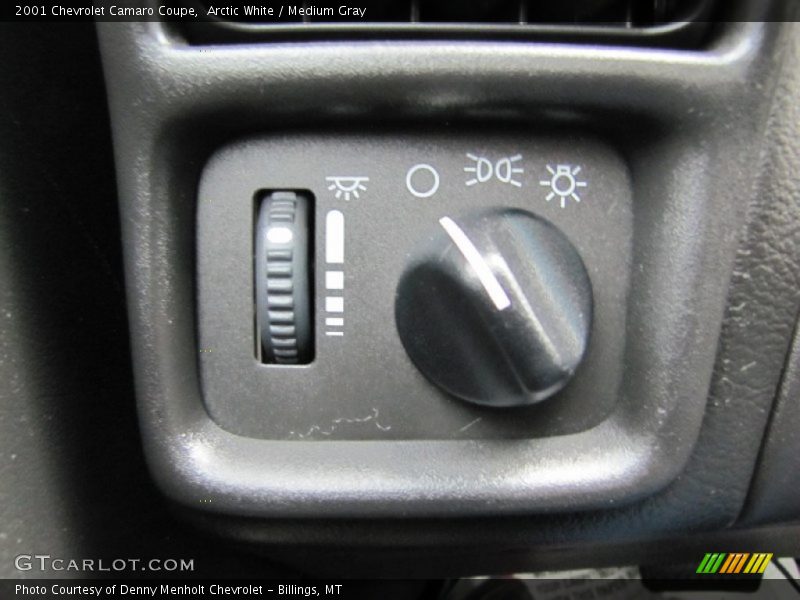 Arctic White / Medium Gray 2001 Chevrolet Camaro Coupe