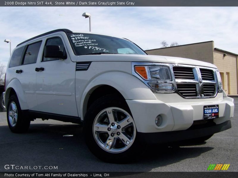 Stone White / Dark Slate Gray/Light Slate Gray 2008 Dodge Nitro SXT 4x4